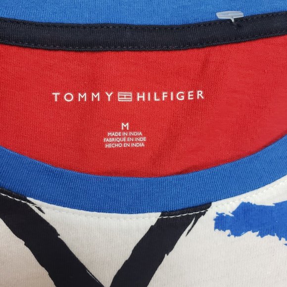 TOMMY HILFIGER WOMEN GRAPHIC FLAG SIZE MEDIUM - Picture 4 of 11